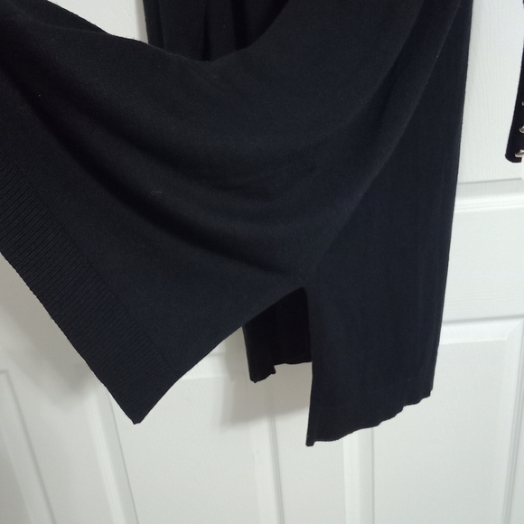 #411Primark Black Long Sleeve Open Front Cardigan. Size: Large - Picture 6 of 9